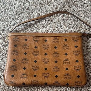 MCM Tan Leather Bag